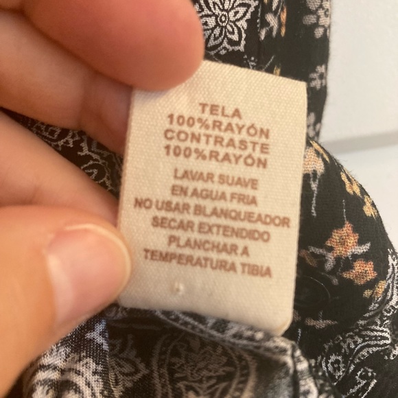 Hem & Thread Black Ruffle Tube Top - Picture 7 of 9